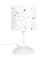 Lampa s tienidlom pre deti s farebnými bodkami Lampa s tienidlom pre deti s farebnými bodkami