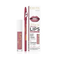 EVELINE Ó! MY LIPS KIT Rúž + tužka na pery - 13 BROWNIE BISCOTTI 4,5 ml EVELINE Ó! MY LIPS KIT Rúž + tužka na pery - 13 BROWNIE BISCOTTI 4,5 ml