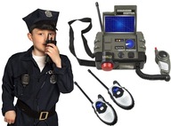 Policajný set Sídlo polície 2x WALKIE TALKIE Policajný set Sídlo polície 2x WALKIE TALKIE