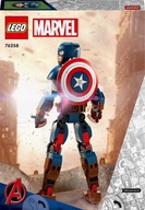 LEGO Marvel zostaviteľná figúrka kapitána Ameriky 76258