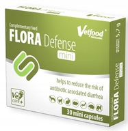 Flora Defense mini 30 kapsúl probiotické pes mačka