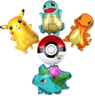 SADA BALÓNOV POKEMON GO PIKACHU POKEBAL 5 ks SADA BALÓNOV POKEMON GO PIKACHU POKEBAL 5 ks