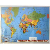 Rádio Rádio Mapa sveta 68cmx48cm