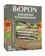 BIOPON KOMPOSTER NA HNOJENIE 3KG GRANULY kompostér