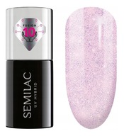 Semilac Hybrid lak na nechty 5v1 7ml Glitter Delicate Semilac Hybrid lak na nechty 5v1 7ml Glitter Delicate