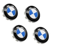 BMW ČIAPKY MODRÉ ČIAPKY 56mm 4x HLINÍK BMW ČIAPKY MODRÉ ČIAPKY 56mm 4x HLINÍK