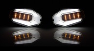 LED indikátory s bielym svetlom 2 ks