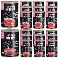 MOKRÉ KRMIVO PRE PSA PANVA MÄSO ZMES CHUTÍ 24 x 400g HYPOALERGICKÁ PREMIUM MOKRÉ KRMIVO PRE PSA PANVA MÄSO ZMES CHUTÍ 24 x 400g HYPOALERGICKÁ PREMIUM