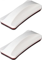 Magnetický čistič na tabule stierateľné za sucha 150x62x33mm biely x 2 kusy Magnetický čistič na tabule stierateľné za sucha 150x62x33mm biely x 2 kusy