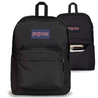 Mládežnícky batoh Jansport Superbreak Plus, čierny Mládežnícky batoh Jansport Superbreak Plus, čierny
