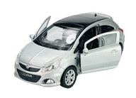 WELLY OPEL CORSA OPC STRIEBORNÁ 1:34 KOV NOVÝ MODEL WELLY OPEL CORSA OPC STRIEBORNÁ 1:34 KOV NOVÝ MODEL