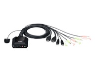 KVM prepínač ATEN CS22H HDMI 4K audio KVM prepínač ATEN CS22H HDMI 4K audio