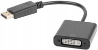 DisplayPort DP - DVI 24+5 Dual Link adaptérový kábel DisplayPort DP - DVI 24+5 Dual Link adaptérový kábel