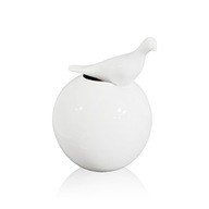 Váza Bird, práca Mareka Kotarbu, porcelánová keramika