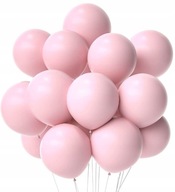 RUŽOVÉ PASTELOVÉ PARTYDECO MATNÉ BALÓNKY NARODENINOVÝ DETSKÝ SPRCHOVÝ SET 100 ks RUŽOVÉ PASTELOVÉ PARTYDECO MATNÉ BALÓNKY NARODENINOVÝ DETSKÝ SPRCHOVÝ SET 100 ks