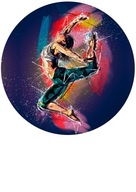WAFLOVÝ PAPIER DANCE DANCER DANCE FIT 22-29CM WAFLOVÝ PAPIER DANCE DANCER DANCE FIT 22-29CM