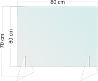 Plexi kryt 80x60x70 plexi stojace plexi 4mm Plexi kryt 80x60x70 plexi stojace plexi 4mm