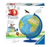 3D puzzle Globe v angličtine, 180 dielikov