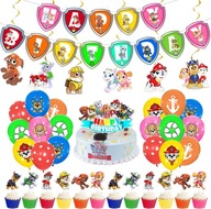 Narodeninová súprava PAW Patrol s balónikovou girlandou Narodeninová súprava PAW Patrol s balónikovou girlandou