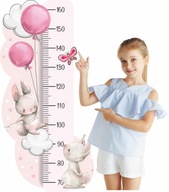Nálepky na stenu s tabuľkou výšky pre deti MW4 Nálepky na stenu s tabuľkou výšky pre deti MW4