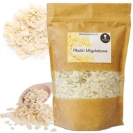 Mandľové lupienky Rezané mandľové lupienky 1kg Mandľové lupienky Rezané mandľové lupienky 1kg