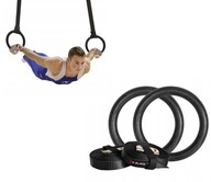 Gymnastické kruhy a obruče pre cross fit fitness cvičenia s páskami TX05 HMS Gymnastické kruhy a obruče pre cross fit fitness cvičenia s páskami TX05 HMS