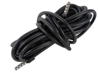 Jednožilový kábel pre dynamo, čierny, 60 cm