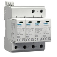 Zvodič prepätia B+C T1+T2 4P SPA931 HAGER Zvodič prepätia B+C T1+T2 4P SPA931 HAGER