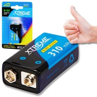 XTREME Ni-MH 6F22 9V 310mAh EFEKTÍVNA BATÉRIA XTREME Ni-MH 6F22 9V 310mAh EFEKTÍVNA BATÉRIA
