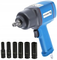 PNEUMATICKÝ NÁRAZOVÝ KĽÚČ 1500Nm 1/2 HOGERT +10na PNEUMATICKÝ NÁRAZOVÝ KĽÚČ 1500Nm 1/2 HOGERT +10na