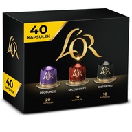 L'OR kapsule - kompatibilné s Nespresso(r)* 40 ks L'OR kapsule - kompatibilné s Nespresso(r)* 40 ks