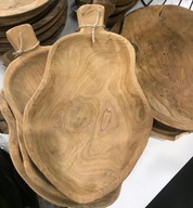 VZOR MISKY teakové drevo BOHO 33 cm