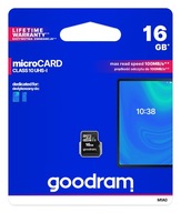 Pamäťová karta microSD UHS-I Goodram s kapacitou 16 GB