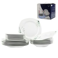 VEČEROVÝ SERVIS SADA TANIER PRE 6 OSÔB SADA 18 ELEMENTOV PORCELÁN VEČEROVÝ SERVIS SADA TANIER PRE 6 OSÔB SADA 18 ELEMENTOV PORCELÁN
