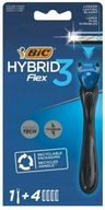 Holiaci strojček BiC Hybrid 3 Flex + 4 kazety Holiaci strojček BiC Hybrid 3 Flex + 4 kazety