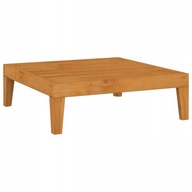 Záhradný stôl, 68,5x68,5x24 cm, masívne akáciové drevo