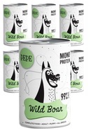 PET SET MOKRÉ KRMIVO PRE PSA PEPE DIVIAKA HRA 6x400g PET SET MOKRÉ KRMIVO PRE PSA PEPE DIVIAKA HRA 6x400g