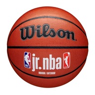 Wilson JR NBA Logo Indoor Outdoor basketbalová lopta, hnedá, veľkosť 7