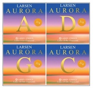 Larsen Aurora struny pre violončelo 3/4 kompletné Larsen Aurora struny pre violončelo 3/4 kompletné