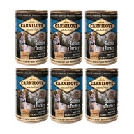 Carnilove Wild Meat Salmon&Turkey 6x400g Mokré krmivo pre psov Carnilove Wild Meat Salmon&Turkey 6x400g Mokré krmivo pre psov
