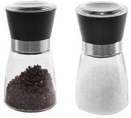 Ručný mlynček na soľ na mletie sklenenej soli