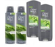 Dove Men Care Extra Fresh Gel 2x400ml + Extra Fresh Antiperspirant 2x150ml Dove Men Care Extra Fresh Gel 2x400ml + Extra Fresh Antiperspirant 2x150ml