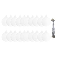 20 ks akrylových DIY vianočných ozdôb priehľadné okrúhle 20 ks akrylových DIY vianočných ozdôb priehľadné okrúhle