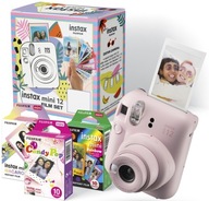 Fotoaparát Fujifilm Instax Mini 12 ružový + 30 fotiek