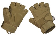 MFH PRO taktické rukavice bez prstov COYOTE veľkosť M