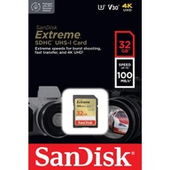 Pamäťová karta Sandisk Extreme SDHC 32GB 100/60MB/s