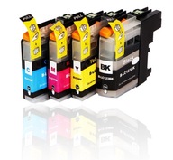 4x atrament pre Brother LC123 DCP-J132W DCP-J552DW 4x atrament pre Brother LC123 DCP-J132W DCP-J552DW
