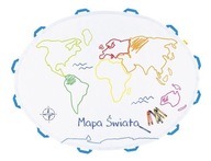 Mapa sveta Creative Edu AKSON (natierateľná) Mapa sveta Creative Edu AKSON (natierateľná)