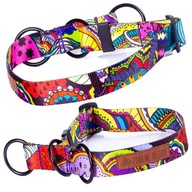 Polosvorkový obojok pre veľkých psov XL 3.7 Colorful Polosvorkový obojok pre veľkých psov XL 3.7 Colorful