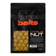 Nástražné guličky Munch Baits 18mm - Citrus Nut 1kg Nástražné guličky Munch Baits 18mm - Citrus Nut 1kg